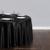 Nappe Ronde Multi-styles Muwei, en Satin Mat / Paillettes Scintillantes / Dentelle pour Location d'Événements et Fêtes
