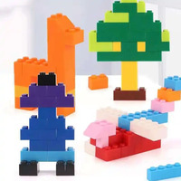 Blocs de construction en plastique de haute qualité, jouets pour enfants, jouets DIY compatibles avec toutes les briques, 1000 pièces, blocs de construction, cadeau