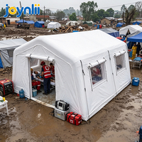 Abri gonflable personnalisé pour premiers secours, tente médicale portable pour secours en cas de catastrophe, pour hôpital de campagne et opérations de sauvetage