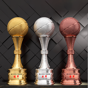 Nouveau trophée de football en résine <span class=keywords><strong>Super</strong></span> grand trophée de basket-ball trophée de basket-ball de football créatif - Product Image 5