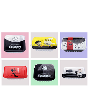 Cajas y Bandejas de Plástico PP Transparente/Negro de Grado Alimenticio Guanye para Envasado de Alimentos y Bebidas en Cajas de Cartón - Product Image 6