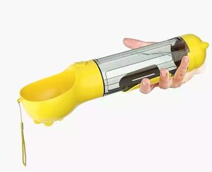4 in 1 çok fonksiyonlu <span class=keywords><strong>pet</strong></span> malzemeleri açık yürüyüş seyahat taşınabilir köpek su şişesi gıda konteyner ve dışkı torbası dağıtıcısı ile - Product Image 2