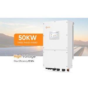 Solis <span class=keywords><strong>Inversor</strong></span> Nuevo Producto IP66 Alto Voltaje 30kva 40kva 50kva <span class=keywords><strong>Inversor</strong></span> Solar Híbrido 50kw 380V 400V Salida de CA - Product Image 2