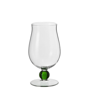 Samyo - Vasos de Vidrio de Borosilicato de Lujo Personalizados al por Mayor para Vino, Jugo, Cerveza, con Tallo de Bola de Color - Product Image 3