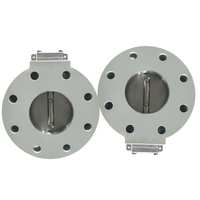 Vanne papillon en aluminium pour transformateur immergé dans l'huile, DN80 DN100 DIN42560, protection contre la corrosion C5