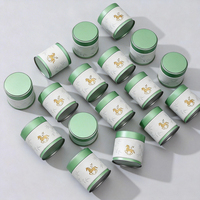 Boîte cylindrique en fer blanc de qualité supérieure pour poudre de matcha et grains de café, hermétique, 100 à 330 g, conception personnalisée, vente en gros
