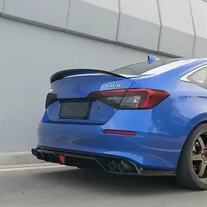 สปอยเลอร์สำหรับ Honda Civic รุ่นที่ 11 ปี 2022 วัสดุพลาสติก ABS คุณภาพสูง สีรองพื้น สปอยเลอร์หลังคาท้ายรถยนต์ อุปกรณ์ตกแต่งรถยนต์ - Product Image 6