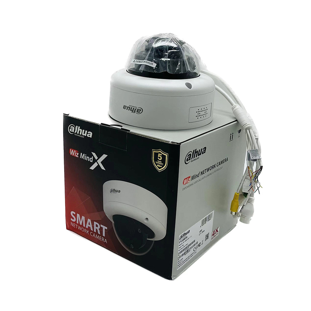Dahua 8MP ANPR IP Camera IPC-HDBW7842E1-Z4-X 80M IR People Counting Two-way Talk WizMind X Series DAHUA Dome Network Camera