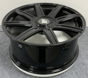 Nuovi Cerchi in Lega Forgiati per Range Rover Discovery <span class=keywords><strong>4</strong></span>, BMW X5/X6/X7, Mercedes GLS, Rolls-Royce Ghost, Audi - 20mm 50mm 10mm 10J 5x112 Nero - Product Image 2