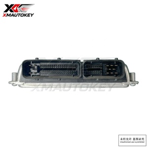 Módulo de Control del Motor (ECM) Original Usado, Computadora del Motor ECU 06B906032F 0 261 201 351 ME7.5 Motronic para Automóviles Volkswagen VW - Product Image 4