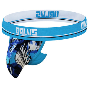 <span class=keywords><strong>ORLVS</strong></span> AliExpress Lieferant Sommer Neue Herren Atmungsaktive Unterwäsche Dünner Eisseide Tanga mit Niedrigem Bund OR301 - Product Image 5