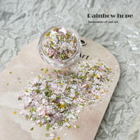 Nail Glitter Mix Hexagon Sparkle Slices Paillette Decoration 3D Manucure Accessoire Opale Paillettes Aurora Nail Glitter Sequins