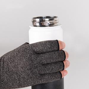 Guantes de Compresión Graduada con <span class=keywords><strong>Dedos</strong></span> Descubiertos para Alivio de <span class=keywords><strong>Artritis</strong></span> y Dolor Articular, Alta Elasticidad y Absorción de Humedad para Uso Diario y Deportivo - Product Image 5
