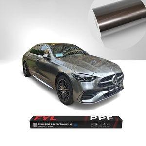 Película de envoltura automática para coche con brillo de 7.5mil gris Titanio metálico líquido resistente a las manchas instalado en seco único - Product Image 1