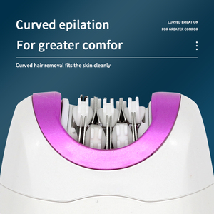 Épilateur électrique portable professionnel rechargeable pour femme, double tondeuse - Product Image 3