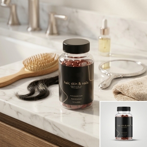 Aurevia Gummies per la Crescita di <span class=keywords><strong>Capelli</strong></span> <span class=keywords><strong>e</strong></span> Pelle con <span class=keywords><strong>Vitamine</strong></span> per la Salute di <span class=keywords><strong>Capelli</strong></span> <span class=keywords><strong>e</strong></span> <span class=keywords><strong>Unghie</strong></span> - Integratori Nutrizionali - Product Image 5