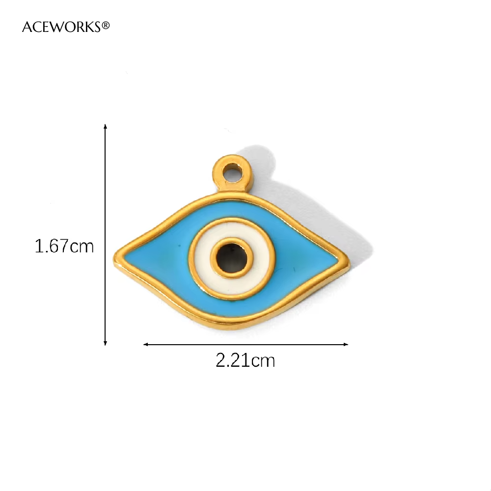 The Azure Evil Eye Charm