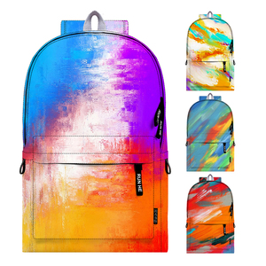 Sac à dos scolaire personnalisé de haute qualité pour étudiants, imperméable, mignon, pour filles et adolescentes, en polyester avec fermeture éclair - Product Image 1