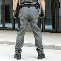 Pantalon de travail pour homme de haute qualité en tissu Ripstop avec genouillères en Cordura, vêtements de travail et uniforme