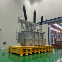 Transformateur de puissance de grande capacité 20 MVA 46 kV/10 kV pour la distribution d'énergie à forte demande dans les places commerciales.