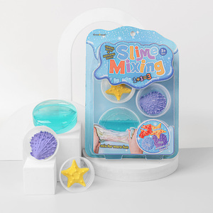 Nouvel ensemble de slime imprimé en 3D au design amusant, 3 pièces, slime cristallin pour enfants unisexes, pour la modélisation - Product Image 1