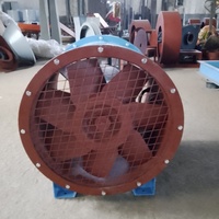 Ventilateur d'extraction de fumée industriel puissant 380V électrique OEM à pales réglables axiales