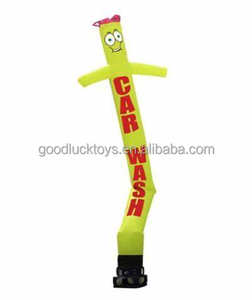 Açık promosyon reklam şişme dans karikatür araba yıkama adam gökyüzü tüp adam oto tamir dükkanı için - Product Image 3