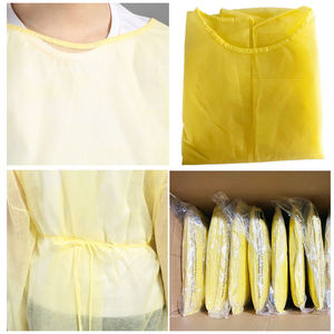 رداء فحص طبي للمستشفى من البولي بروبيلين، رداء فحص للمرضى يستخدم لمرة واحدة، رداء فحص طبي للمستشفى يستخدم لمرة واحدة - Product Image 2