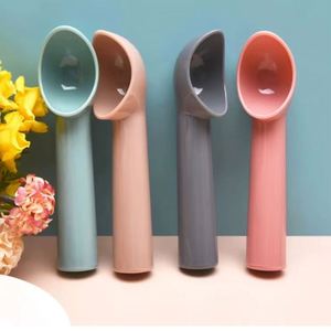 HYRI 2024 Popular Cuchara para Helado al por Mayor, Multicolor, Personalizada, Ligera, para Frutas y Bolas de Sandía, Cucharas de Plástico Antiadherentes - Product Image 6