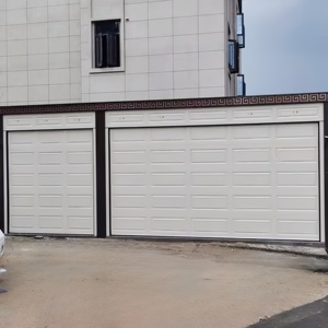 Personnalisé de haute qualité automatique grande <span class=keywords><strong>porte</strong></span> de <span class=keywords><strong>garage</strong></span> <span class=keywords><strong>sectionnelle</strong></span> <span class=keywords><strong>motorisée</strong></span> pliante en aluminium à levage automatique pour parc de centre commercial à la maison - Product Image 5