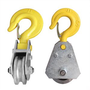 Nouvelle poulie universelle en acier, petite, <span class=keywords><strong>pour</strong></span> câble de levage, roue à <span class=keywords><strong>rail</strong></span>, roue à gorge de roulement industrielle HUDA, garantie 1 an, vente au détail - Product Image 5