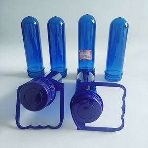 <span class=keywords><strong>Hymo</strong></span> Dunkelblauer Umweltfreundlicher 5L PET-Vorformelbehälter mit Deckel und Griff (45mm/46mm/48mm) 85g/90g für Mineralwasser & Öl - Product Image 1