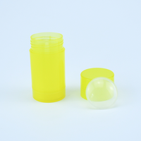 Rouleau de remplissage du fond de 15g 30g 50g 75g 100g Tube de bâton de déodorant antisudorifique à torsion Contenant en bâton de déodorant parfumé