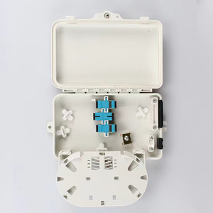 Caja de Distribución de Fibra Óptica para Exteriores, Mini, 6 Núcleos, IP65 Impermeable, Terminal de Cable FTTH, Adaptador SC/LC, Montaje en Pared - Product Image 5