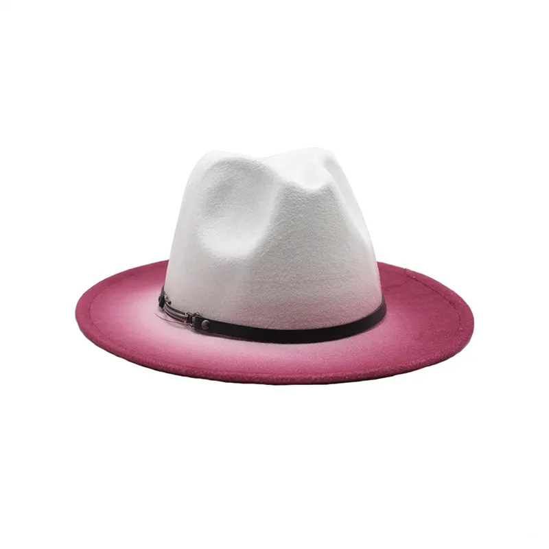 Mũ Nỉ Fedoras Polyester Với Vành Rộng Mũ Fedora Màu Sơn Phun Nước Thời Trang Mũ Fedoras Nỉ Cho Cả Nam Và Nữ Cho Người Lớn