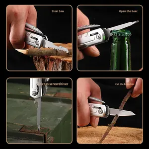 Martello multifunzione per unghie in acciaio inossidabile e installazione di emergenza martello per esterni montato su un veicolo - Product Image 5