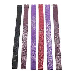 Stingray leather belt jewelry accessories for handmade DIY wholesale custom width length jewelry parts
