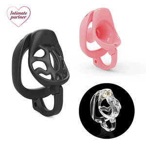 Nuova Gabbia di Castità Maschile in Resina con Lucchetto Invisibile 3D, Anello per Pene per Principianti BDSM, Giocattolo Sessuale - Product Image 1