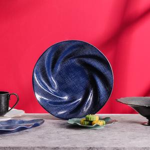 Vente en gros de vaisselle de <span class=keywords><strong>restaurant</strong></span> Assiette peu profonde en porcelaine osseuse mate de style <span class=keywords><strong>japonais</strong></span> pour HORECA - Product Image 5