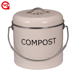 Easy Operation Indoor Worm Custom Hanging Trash Garbage Compost Bin For Kitchen