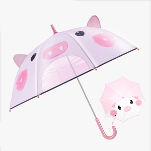 Paraguas Infantil de Alta Calidad con Mango de Gancho de Dibujos Animados Personalizado - Product Image 1