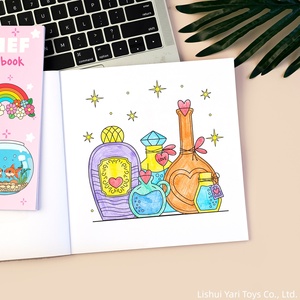 Libro de Colorear Certificado con Varias Imágenes Relajantes, Dibujos Adorables y Artículos Encantadores <span class=keywords><strong>para</strong></span> Adultos y Niños - Product Image 5