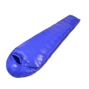 Kantong tidur portabel dewasa uniseks, kantong tidur ibu luar ruangan tahan air untuk berkemah bepergian musim dingin