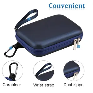 Vendita calda che trasporta custodia per disco rigido esterno custodia per banca di alimentazione da viaggio per caricabatterie custodia per batteria con cavo USB