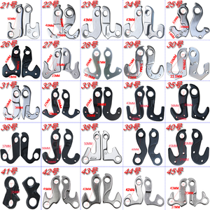 MTB bici posteriore deragliatore appendiabiti da corsa telaio della bicicletta ingranaggio posteriore moch deragliatore gancio di coda adattatore per convertitore - Product Image 6