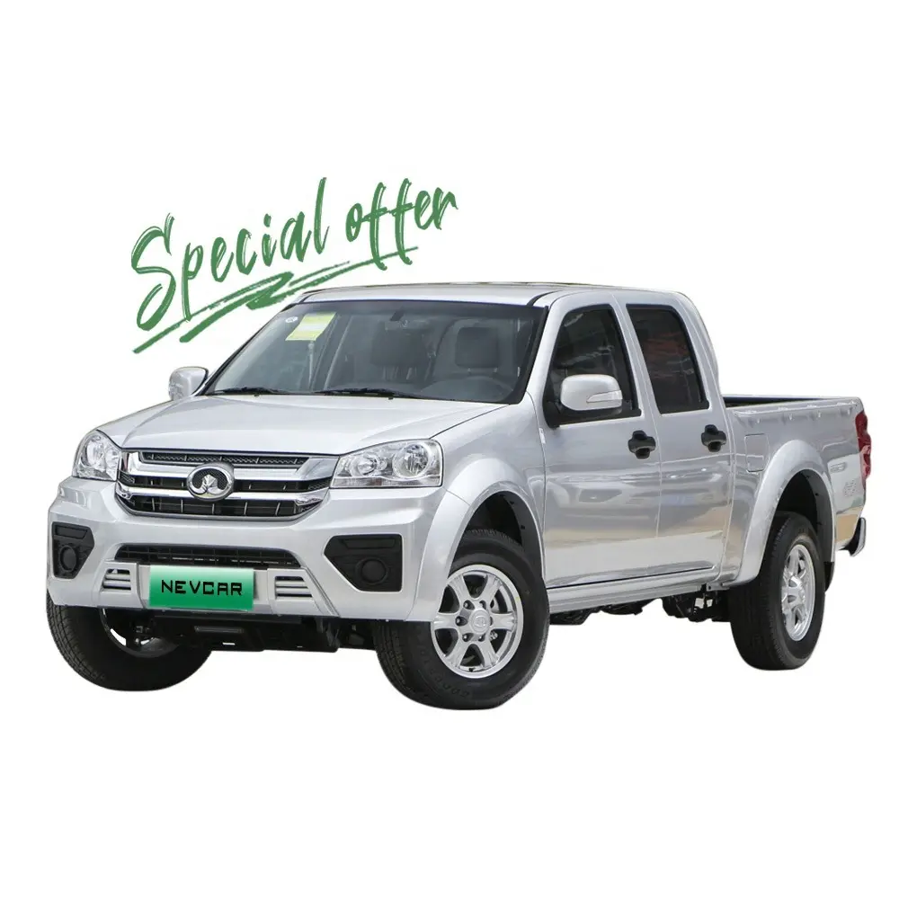 Grote Muur Fengjun 5 Auto 140 Km/h Zware Pick-Up Trucks Gw4d20b Dieselmotor Auto Diesel Brandstof Pick-Up Kofferbak Auto Te Koop