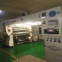 Machine de laminage sans solvant à grande vitesse Simplex SL 1300 mm de marque Nordmeccanica d'occasion, fabrication italienne