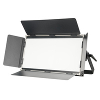 Panneau LED 120W pour éclairage d'appoint, 432 LED, bicolore 3200K~5600K, prise en charge DMX, rendu des couleurs élevé, en alliage d'aluminium, lumière portable