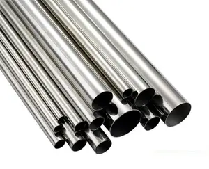 Manufacturer Polished Round Stainless Steel Pipes 4 Inch 1.2mm 1.5mm Polished Surface Stainless Steel Pipe 316 316L