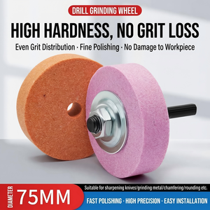 Disco Abrasivo de Alúmina Blanca <span class=keywords><strong>para</strong></span> <span class=keywords><strong>Taladro</strong></span> Eléctrico, Disco de Pulido de Metal, Afilador de <span class=keywords><strong>Cuchillos</strong></span> - Product Image 4